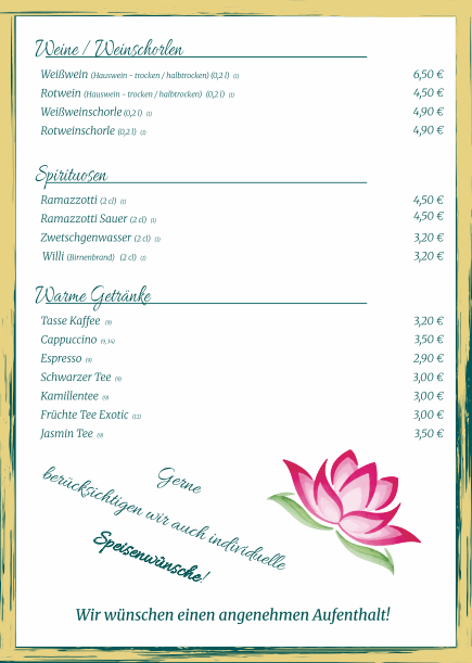 Speisekarte Seite 6